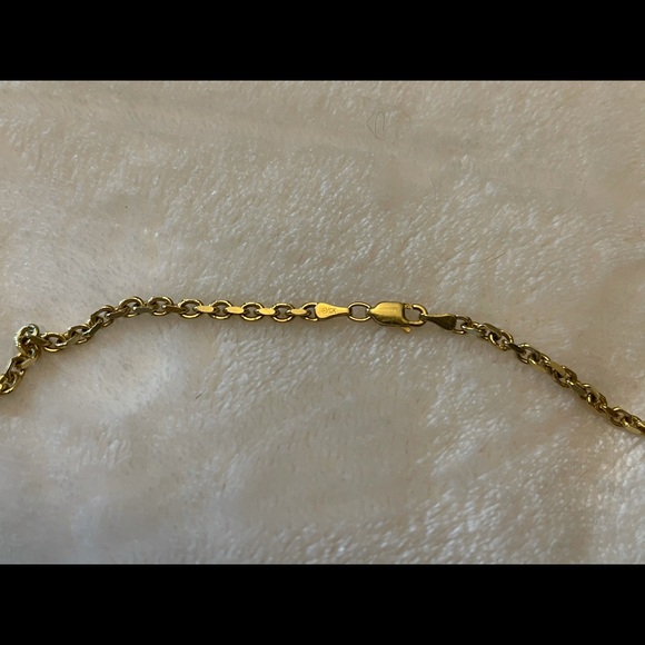 10K Gold Rolo Cable Chain Necklace - Great Condition - 15 Grams - 20 inches - Picture 5 of 7